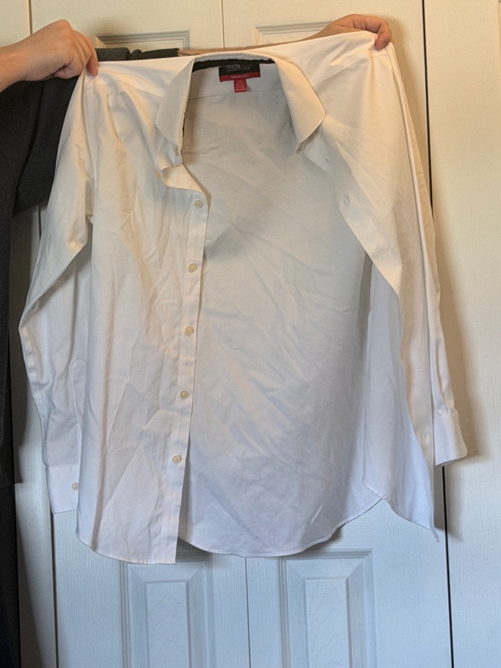 Kenneth Cole Men’s White Dress Shirt